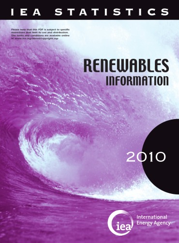 Renewables Information 2010.