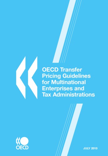 OECD Transfer Pricing Guidelines for Multinational Enterprises and Tax Administrations