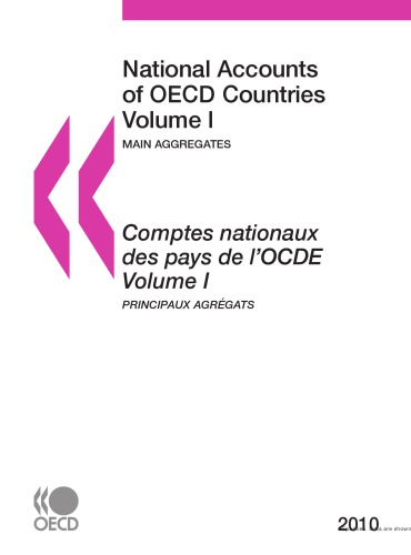 National Accounts of OECD Countries 2010, 1.