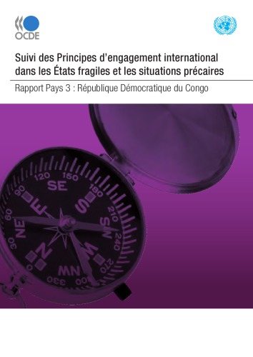 Suivi des Principes pour l'engagement international dans les États fragiles et les situations précaires. République Démocratique du Congo