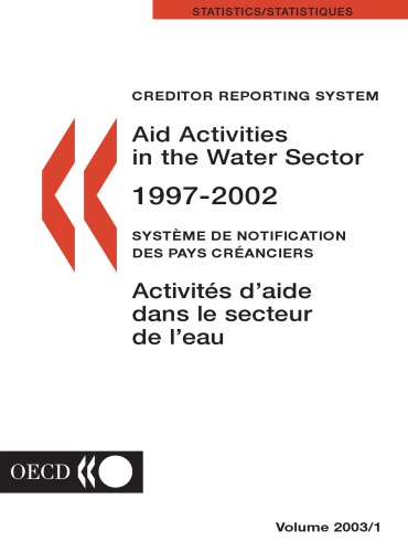 Creditor reporting system. Aid activities. Aid activities to the water sector 1997-2002