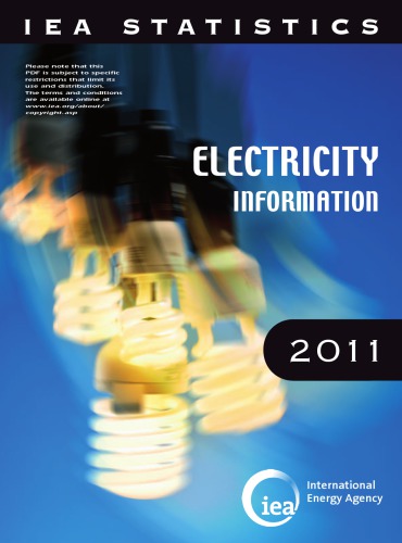 Electricity information 2011, with 2010 data.