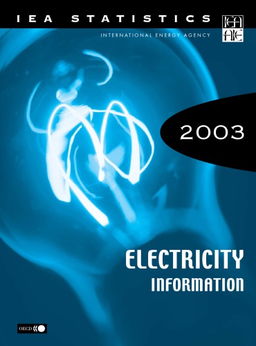 Electricity information : with 2002 data