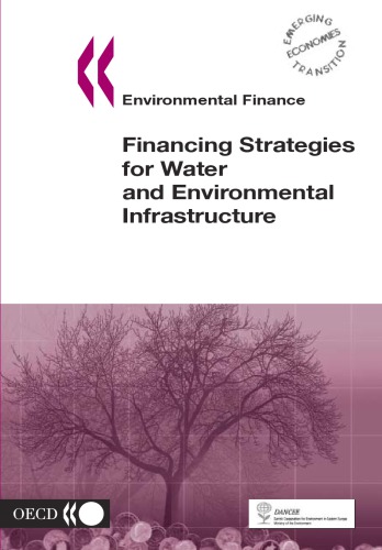 Environmental Finance Financing Strategies For Water And Environmental Infrastructure