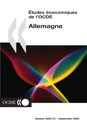 Études économiques de l'OCDE Allemagne. 2004.