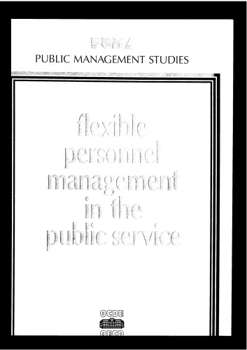 Flexible personnel management in the public service