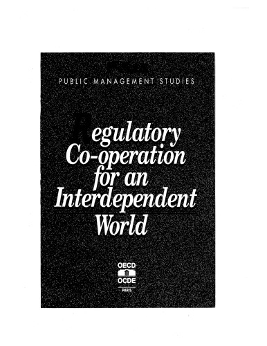 Regulatory co-operation for an interdependent world