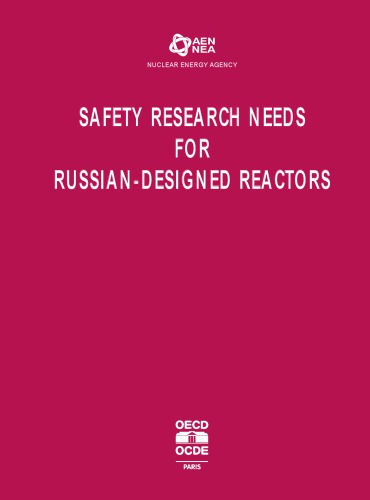 Safety Research Needs for Russian-Designed Reactors