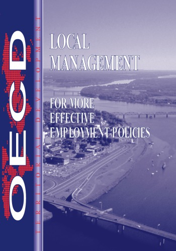 Local Management For More Effective Employment Policies