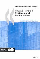 Private Pension Systems and Policy Issues