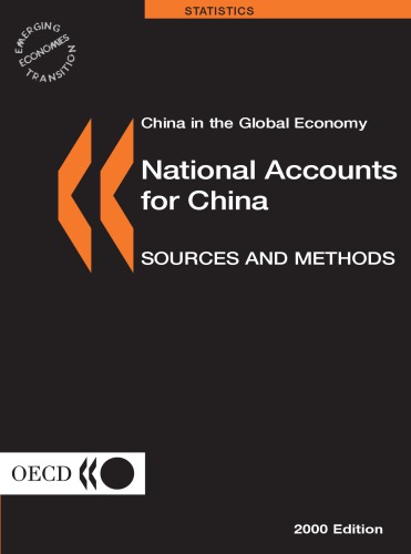 National accounts for China