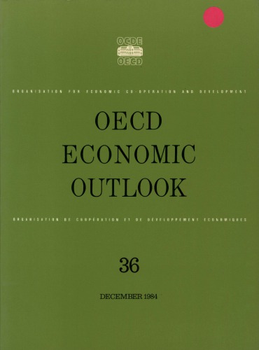 OECD economic outlook. 36.