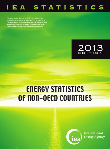 Energy Statistics of Non-OECD Countries