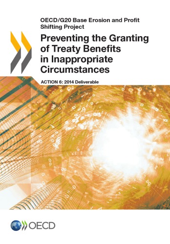 Preventing the Granting of Treaty Benefits in Inappropriate Circumstances