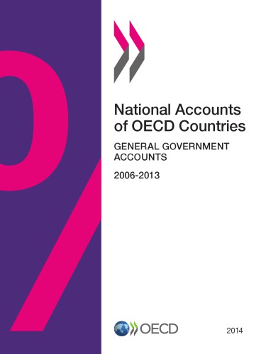 National Accounts of OECD Countries, General Government Accounts