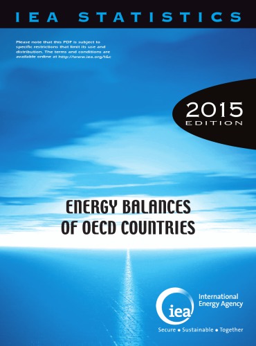 Energy Balances of OECD Countries 2015