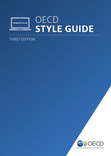 OECD Style Guide : Third Edition