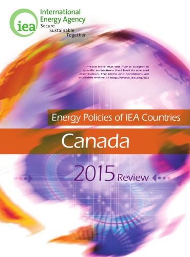 Energy Policies of IEA Countries: Canada 2015