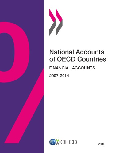 National Accounts of OECD Countries, Financial Accounts 2015.