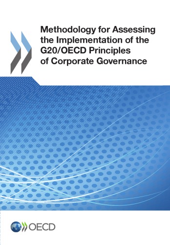 Methodology for assessing the implementation of the G20/OECD principles of corporate governance