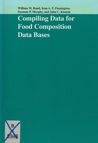 Compiling Data For Food Composition Data Bases