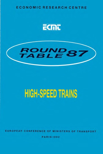 Report Of The Eighty Seventh Round Table On Transport Economics Held In Paris On 16 Th 17th May 1991 On The Following Topic