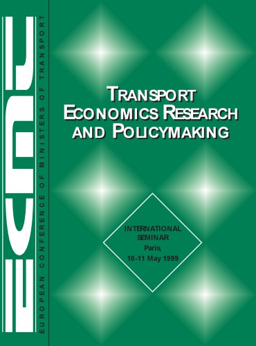 Transport Economics Research and Policymaking