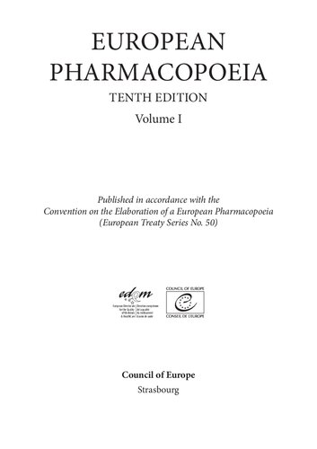 European pharmacopoeia