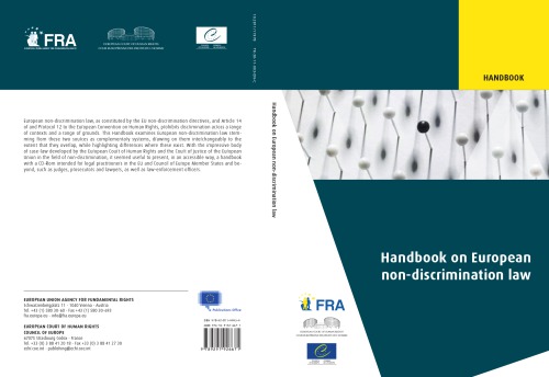 Handbook on European non-discrimination law