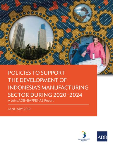 Policies to support the development of Indonesia's manufacturing sector during 2020-2024 : a joint ADB-BAPPENAS report