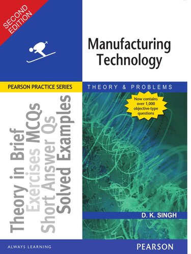 MANUFACTURING TECHNOLOGY : theory and problems;theory and problems.