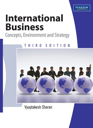 International Business : Concept, Environment and Strategy.