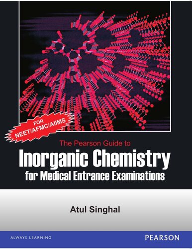 Pearson Guide to Inorganic Chemistry for Medical Entrance Examinations.