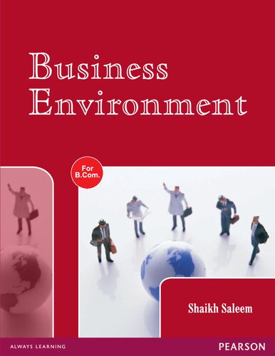 Business Environment : For the B.Com. Course of Uttar Pradesh Universities.