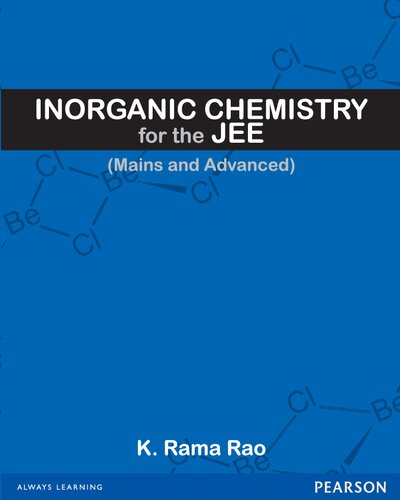 Inorganic Chemistry for the JEE Mains and Advanced, 1/e.