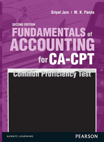 Fundamental of Accounting for CAP-CPT, 2e.