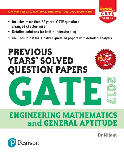 Previous Years' Solved Question Papers GATE 2017 Engineering Mathematics.