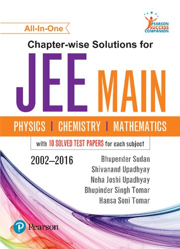 Chapter-wise Solutions for JEE Main: Physics.