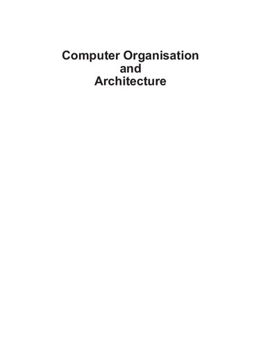 Computer Organisation and Architecture