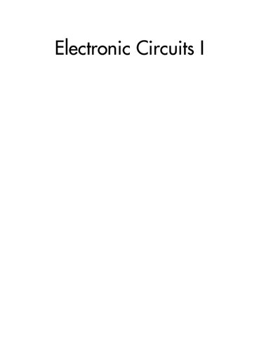 Electronic Circuits I