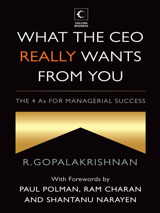 What the Ceo Really Wants From You