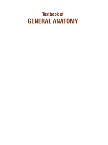 Textbook of General Anatomy