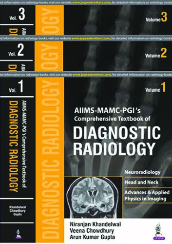 Aiims Mamc - Pgi's Comprehensive Textbook of Diagnostic Radiology 3 Volumes