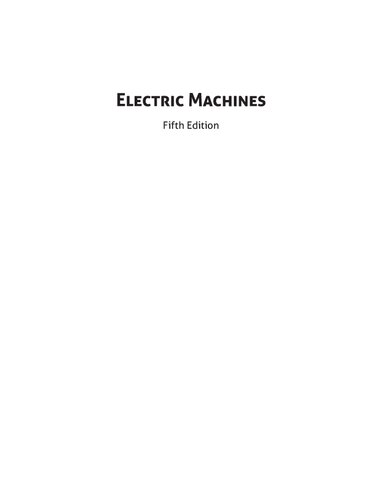 Electric Machines