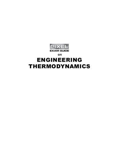 Engineering Thermodynamics