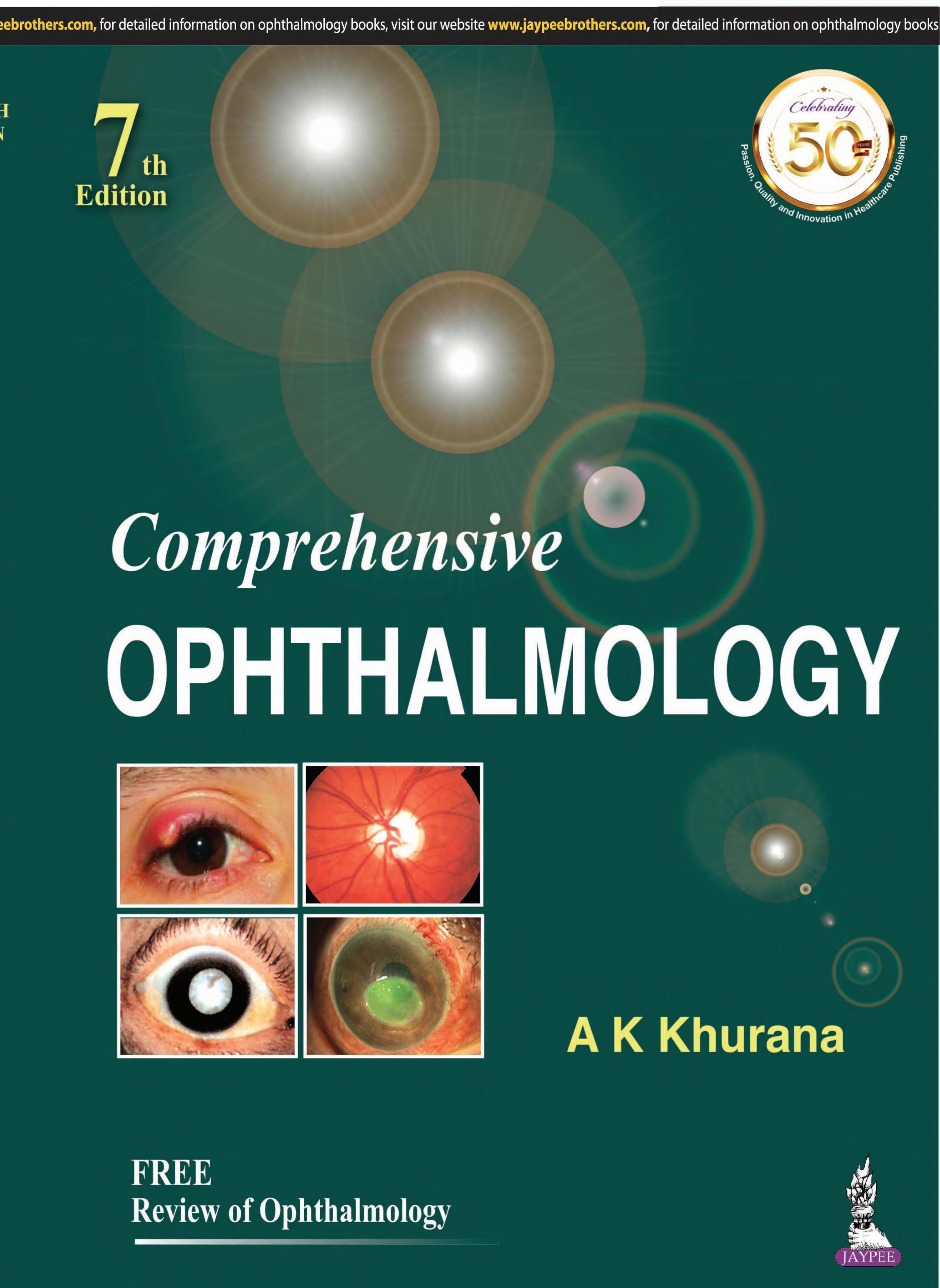 Comprehensive Ophthalmology with Supplementary Book - Review of Ophthalmology