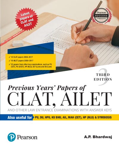 Previous Years’ Papers of CLAT, AILET and Other Law Entrance Examinations