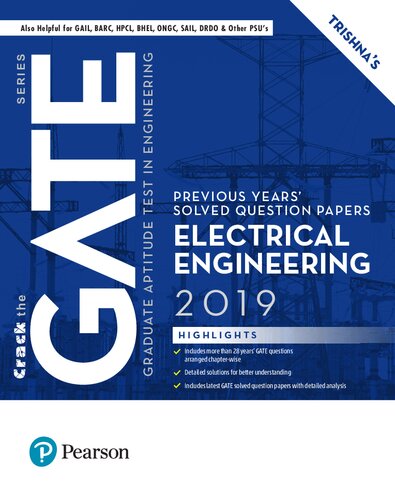 GATE 2019 Electrical Engineering Previous Years' Solved Question Papers