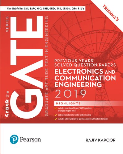 GATE 2019 Electronics and Communication Engineering Previous Years' Solved Question Papers