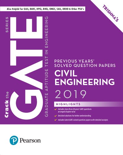 GATE 2019 Civil Engineering Previous Years' Solved Question Papers